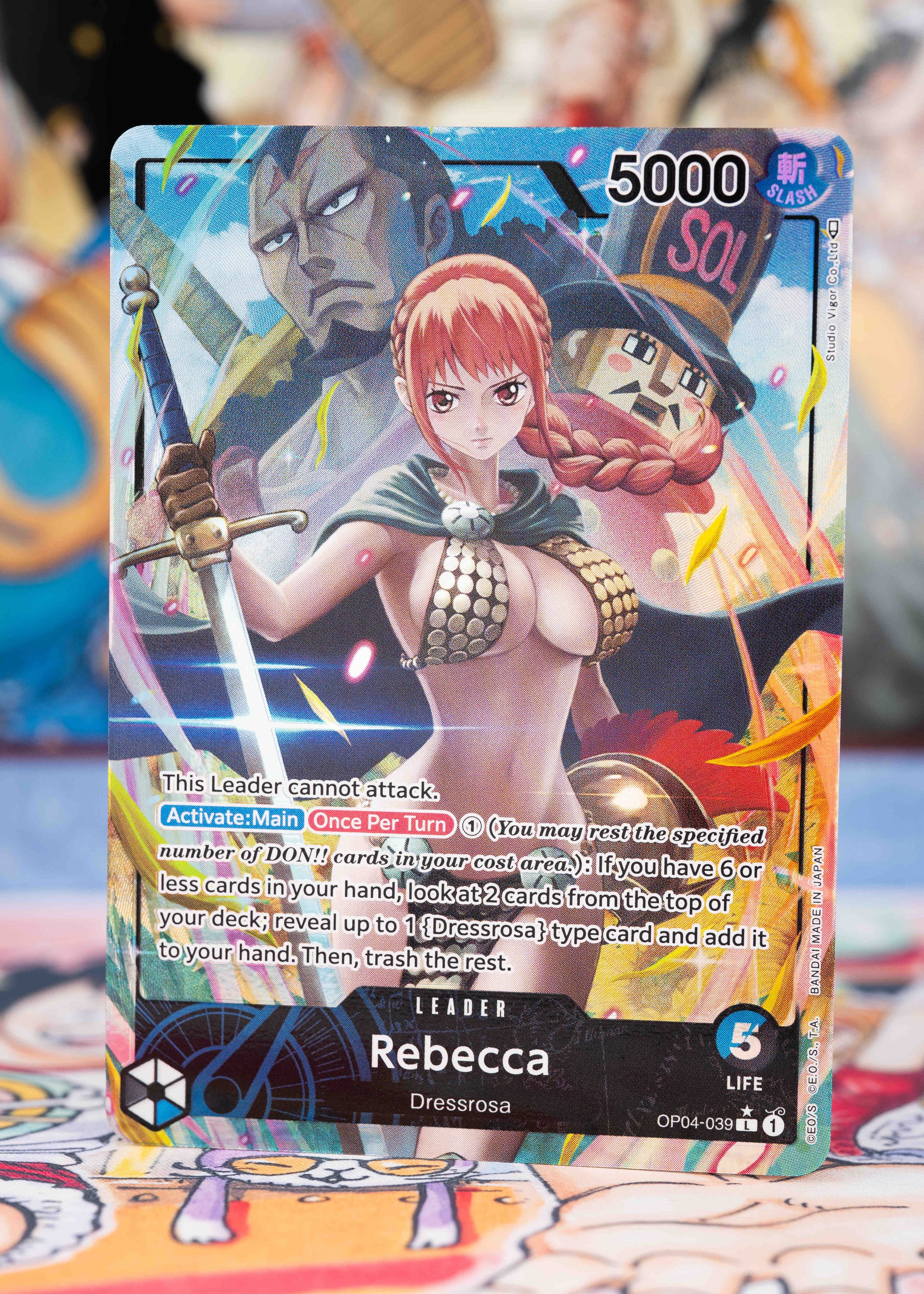 Rebecca Op04 One Piece Card Game